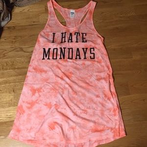 PINK Victoria’s Secret Long Sleep Tank